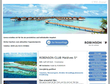 Tablet Screenshot of club-maldives.eu